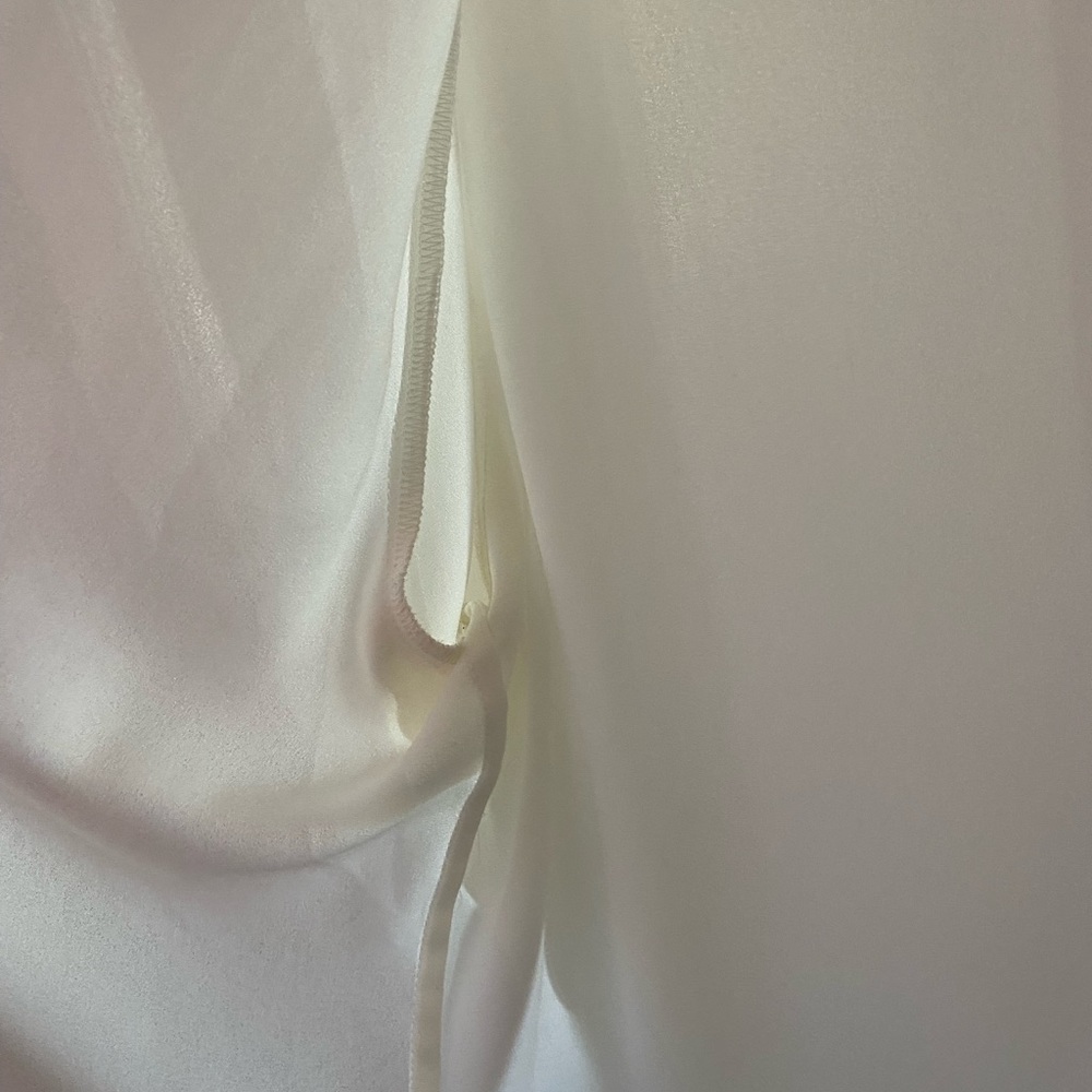 Women's Black and White Button Down Shirt - Picture 5 of 10